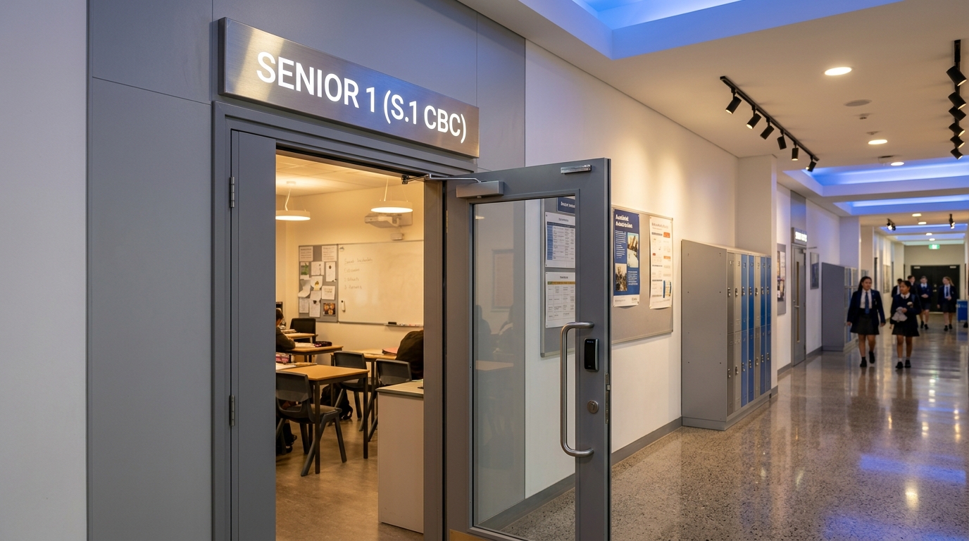 Senior 1 (S.1 CBC) Entrance Door