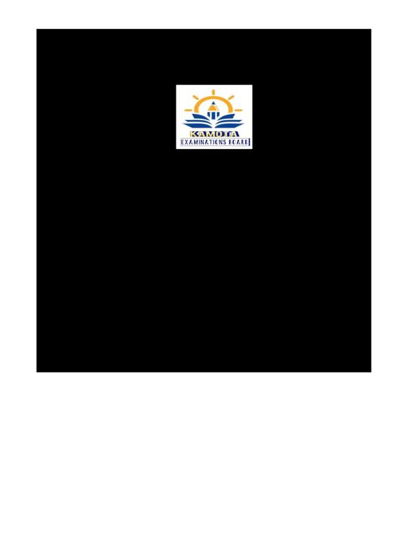 Senior Four KAMOTA IRE Mock Exam 2025