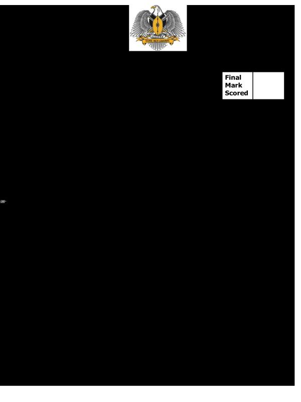 Primary Six (P.6) Mathematics Term 1 Quality Check One  Assessment 2026 Sure Key Examination Board